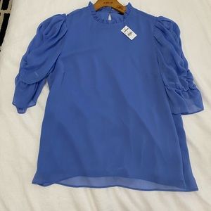 Express periwinkle top